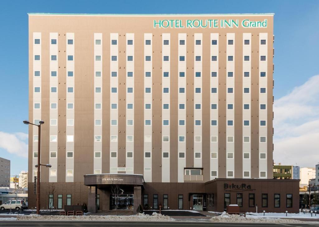 Hotel Route Inn Grand Kitami Ekimae Exterior foto